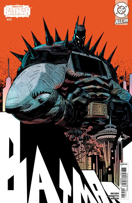 Absolute Batman #23 Cover F 1:25 Damion Scott Card Stock Variant (NM)