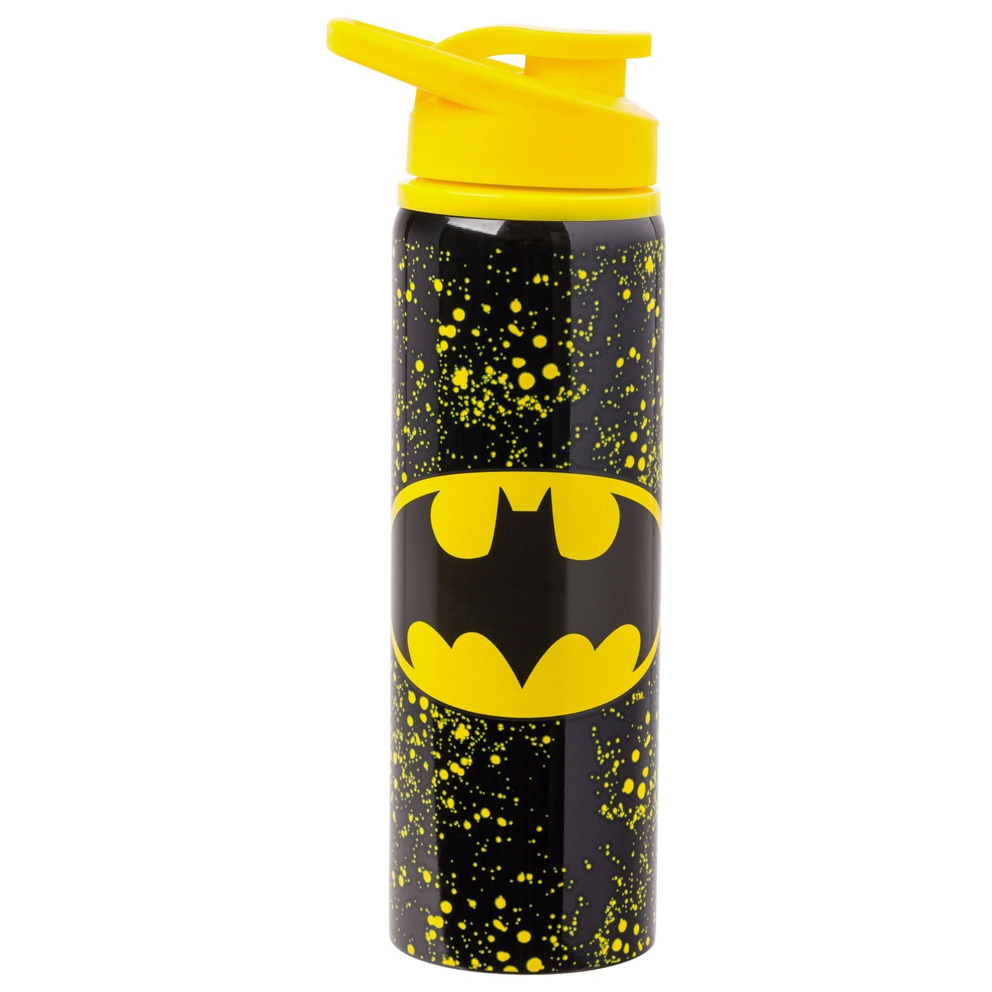 Batman Logo with Splatters 25oz Stainless Water Bottle