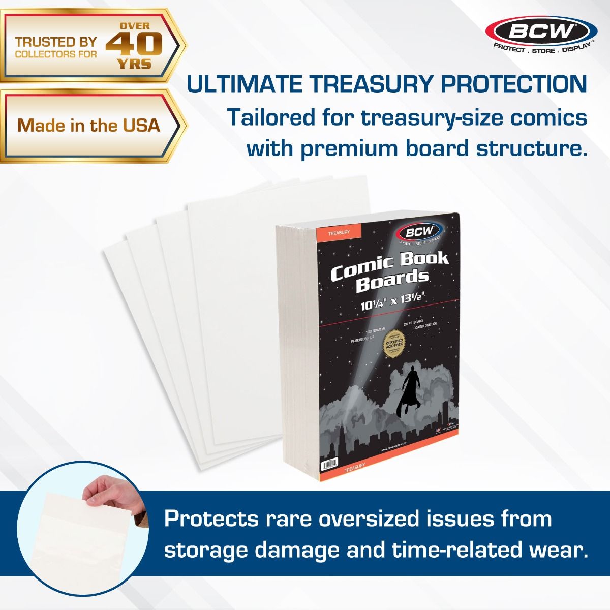 Treasury Backing Boards