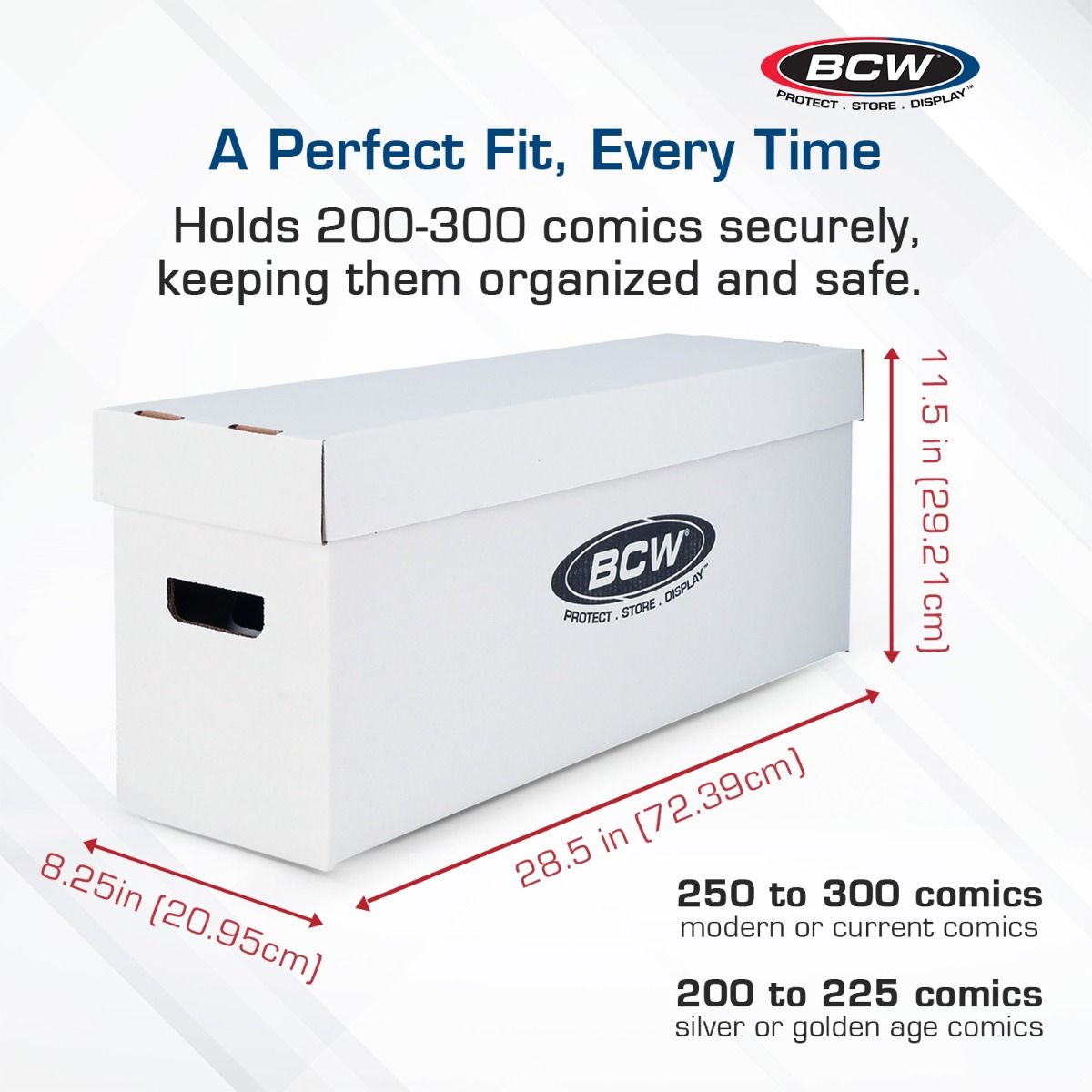 BCW Long Comic Storage Box