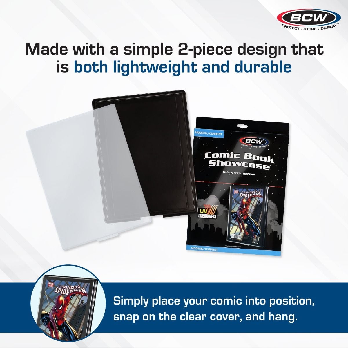 BCW Comic Book Showcase - Current - UV Resistant