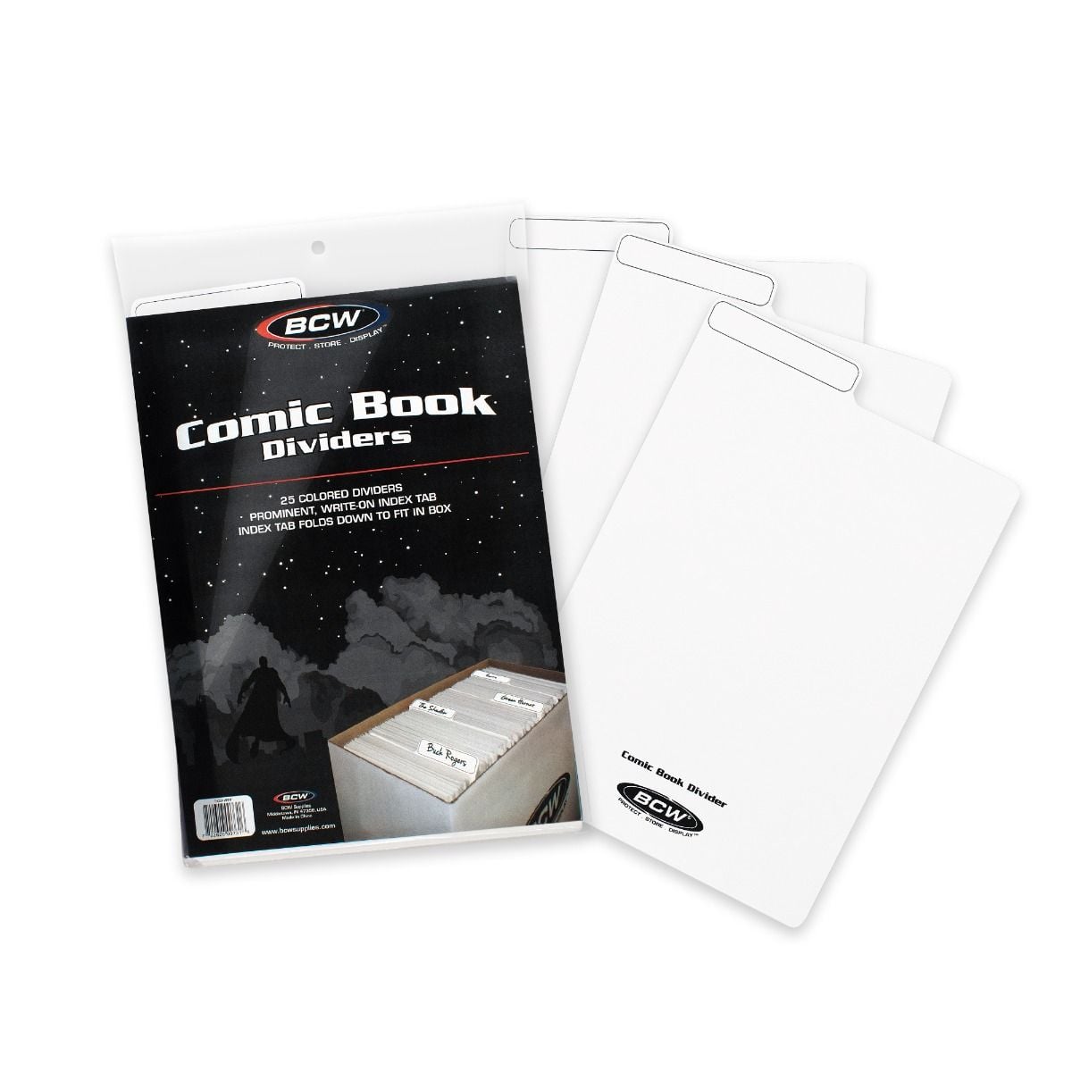 BCW Comic Book Dividers - White