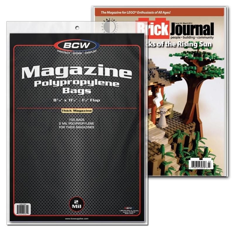 BCW Magazine Bags - Thick