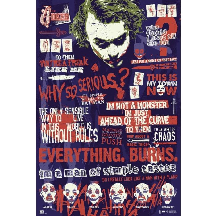 Joker Quotographic Poster