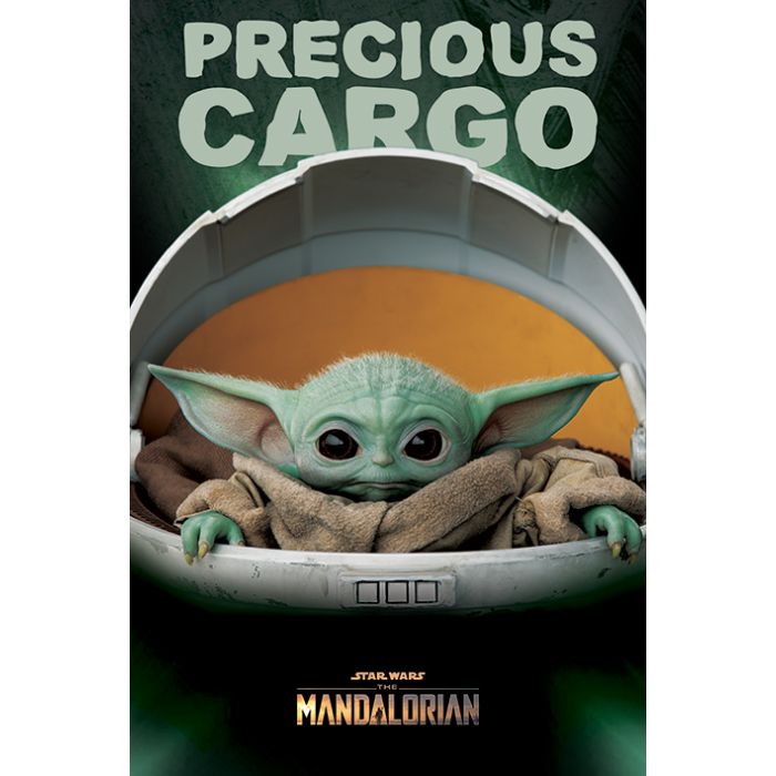 Star Wars Mandalorian Baby Yoda Poster
