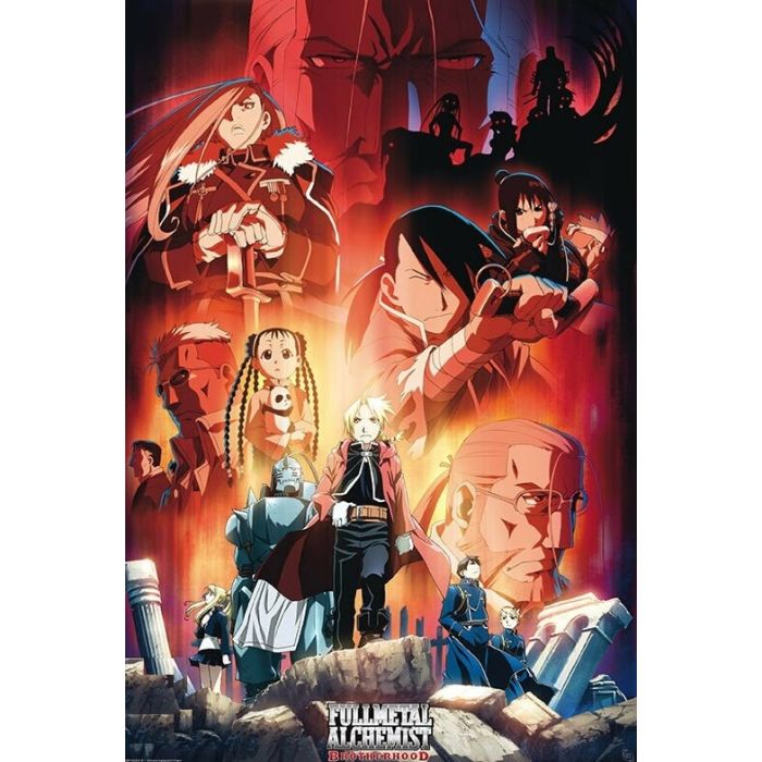 FullMetal Alchemist - Brotherhood Group Poster (Not Available for Shipping)