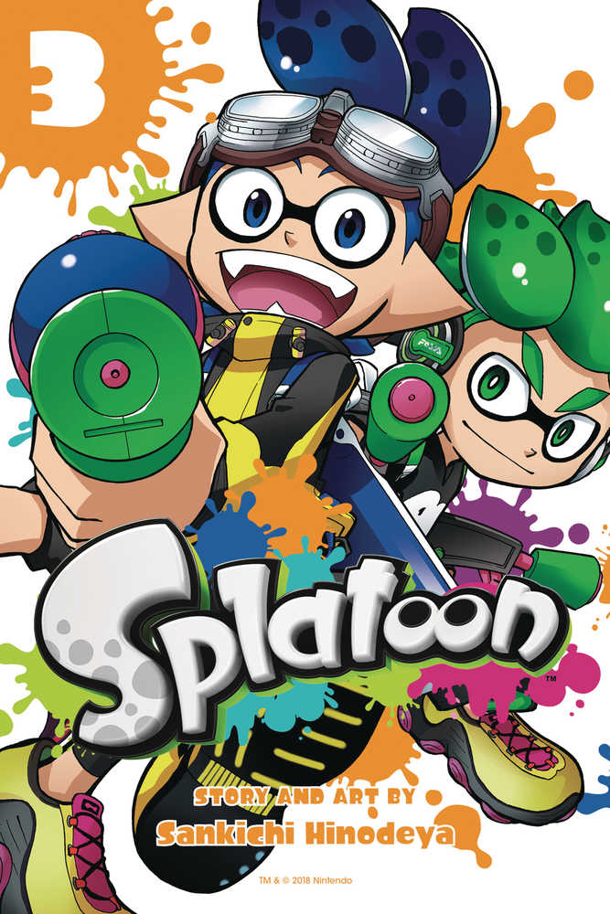 Splatoon Manga Graphic Novel Volume 03 (NM)