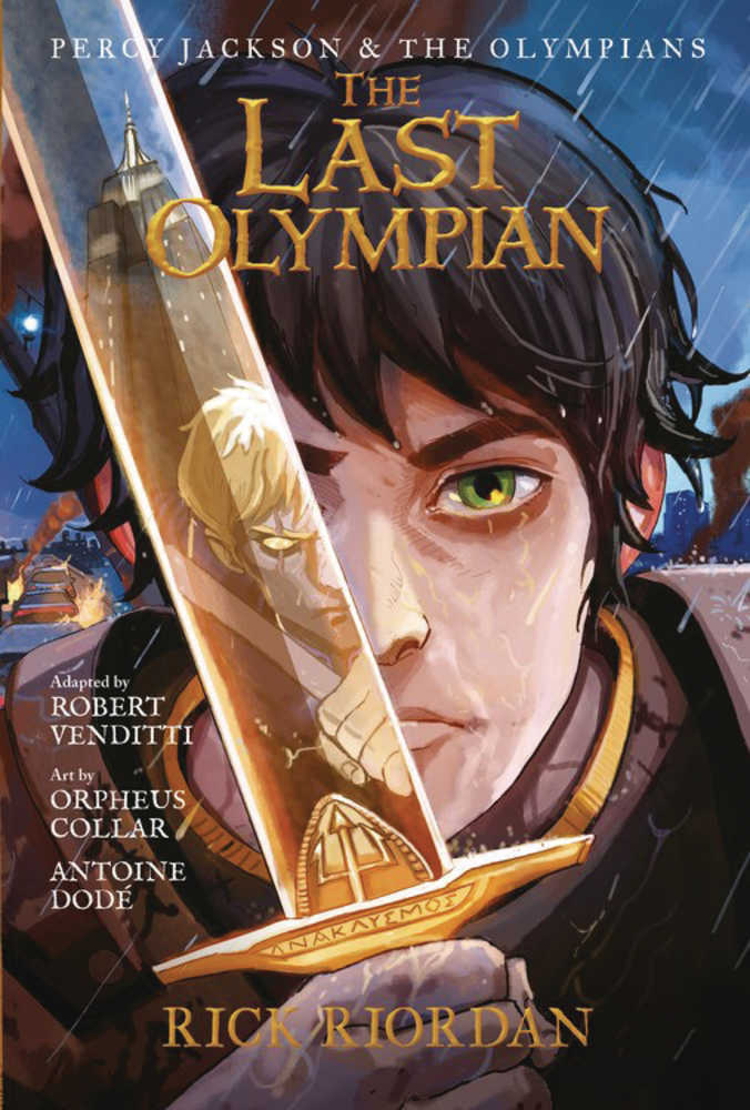Percy Jackson & Olympians Graphic Novel Volume 05 Last Olympian (NM)