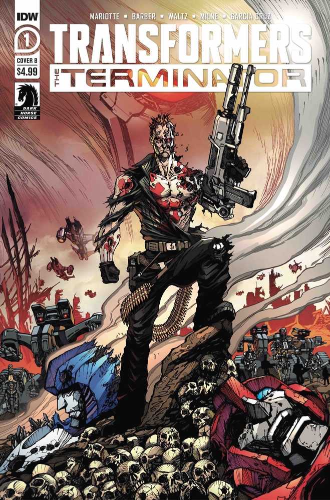 Transformers vs Terminator #1 Cover B Milne (NM)
