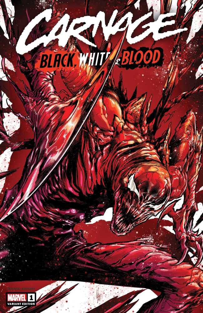 Carnage Black White And Blood #1 (Of 4) Checchetto Variant (NM)