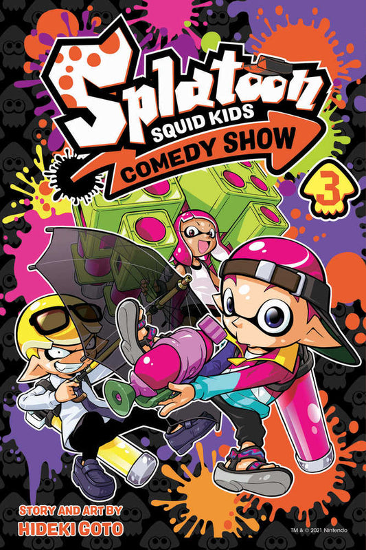 Splatoon Squid Kids Comedy Show Graphic Novel Volume 03 (NM)