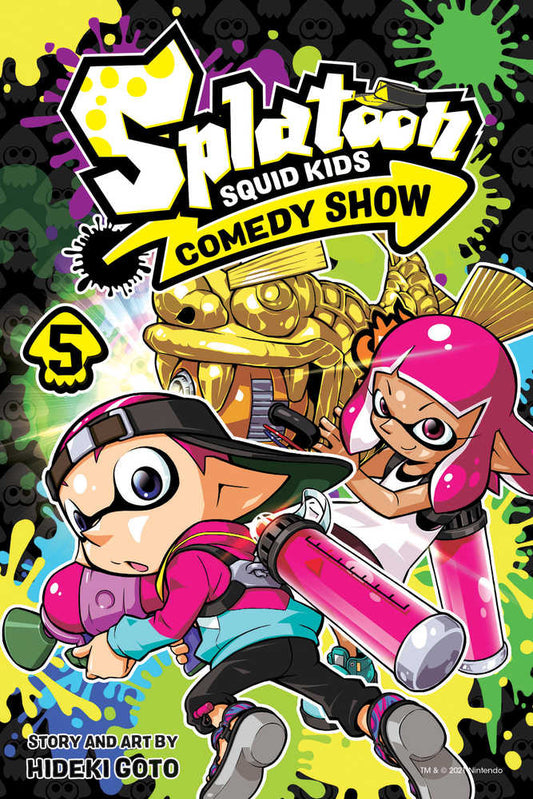 Splatoon Squid Kids Comedy Show Graphic Novel Volume 05 (NM)