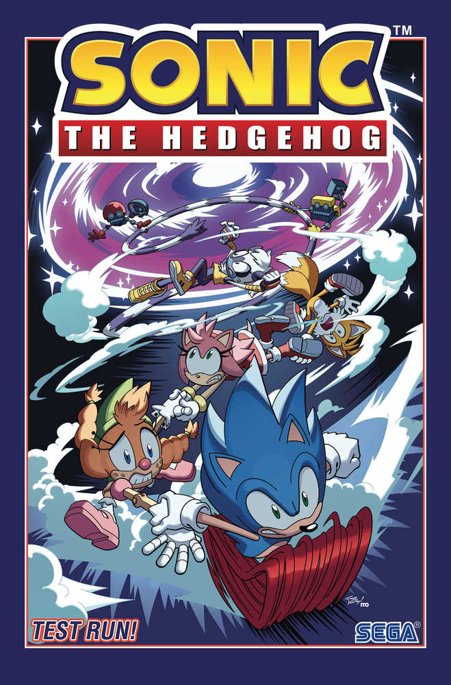Sonic The Hedgehog TPB Volume 10 Test Run (NM)