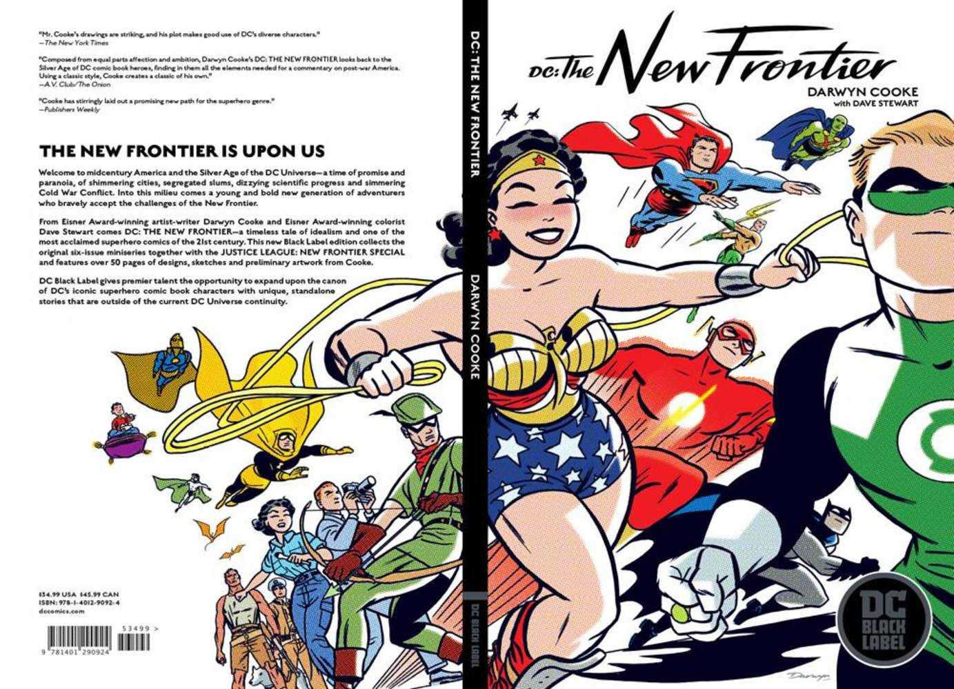 DC The New Frontier TPB New Edition Black Label (NM)
