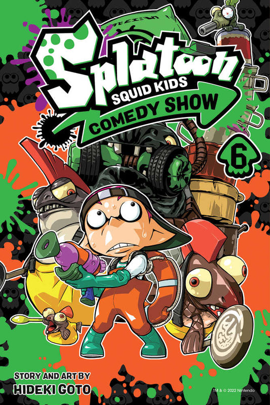 Splatoon Squid Kids Comedy Show Graphic Novel Volume 06 (NM)