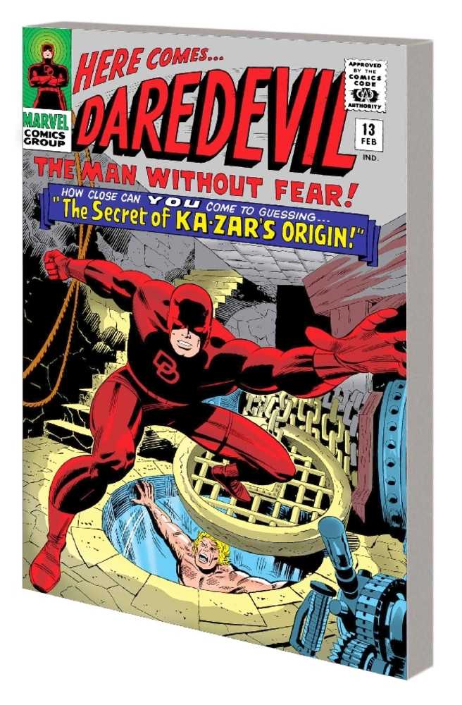 Mighty Marvel Masterworks Daredevil Graphic Novel TPB Volume 02 Direct Market Variant Alone Against Under (NM)