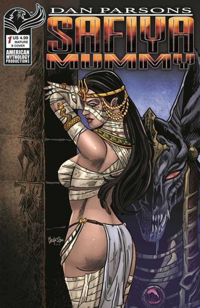 Dan Parsons Safiya Mummy #1 Cover B Buz Hasson Variant (Mature) (NM)