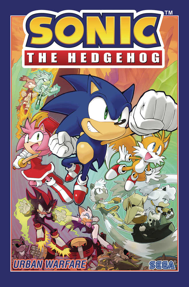 Sonic The Hedgehog TPB Volume 15 Urban Warfare (NM)