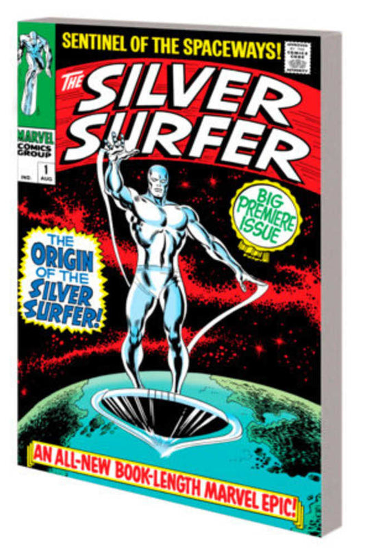 Mighty Marvel Masterworks Silver Surfer TPB Volume 01 Sentinel Of Spaceways Direct Market (NM)