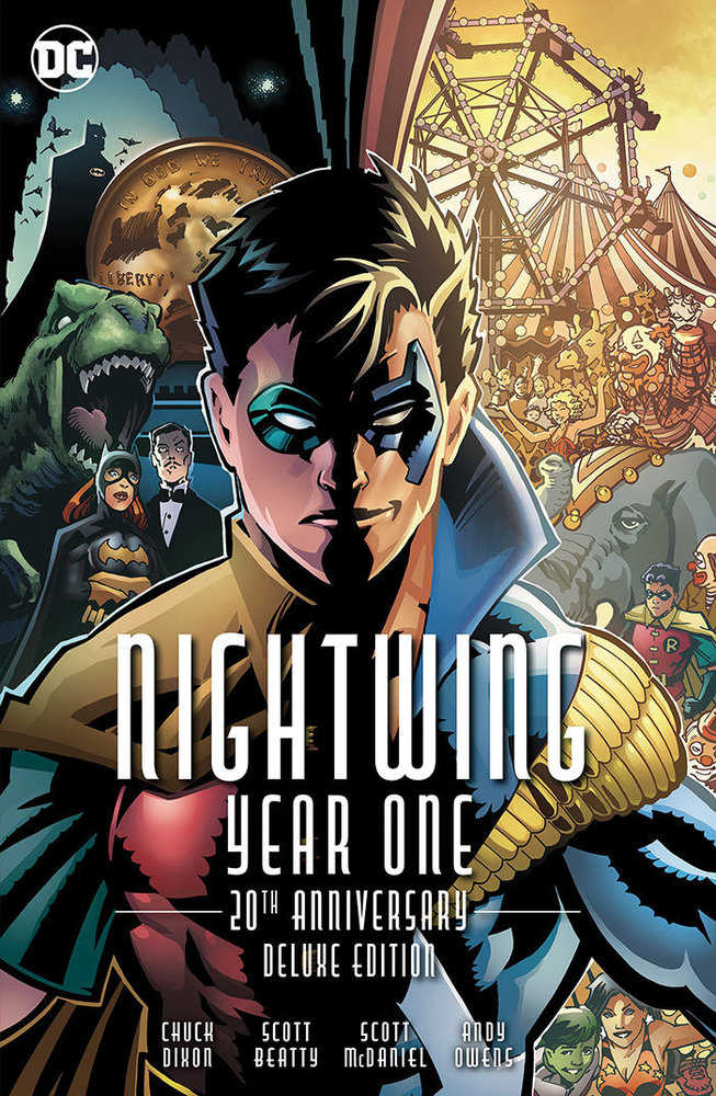 Nightwing Year One 20th Anniversary Deluxe Edition Hardcover Book Market Scott Mcdaniel Edition (NM)