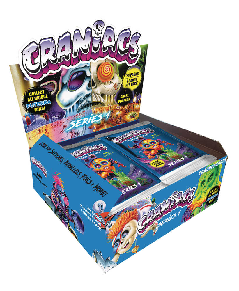 Craniacs Series 1 Trading Cards (1 Pack)