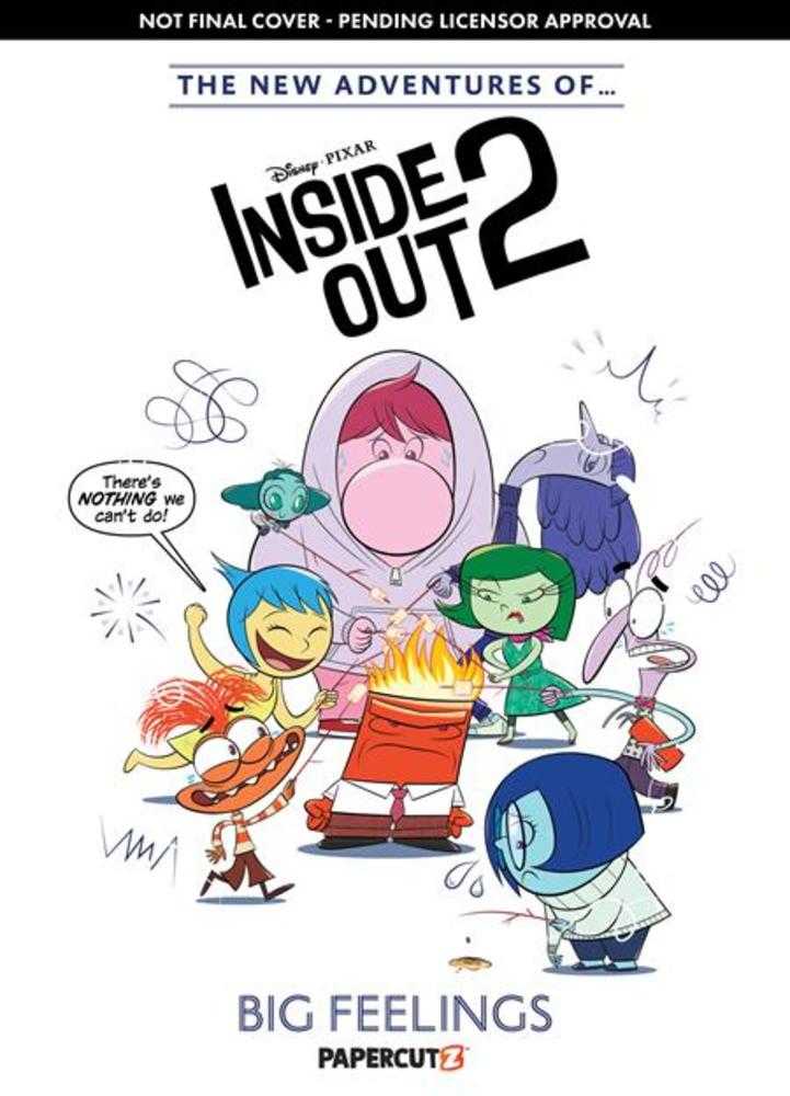 New Adventure Disney & Pixar Inside Out 2 Hardcover Volume 01 Big Feelings (