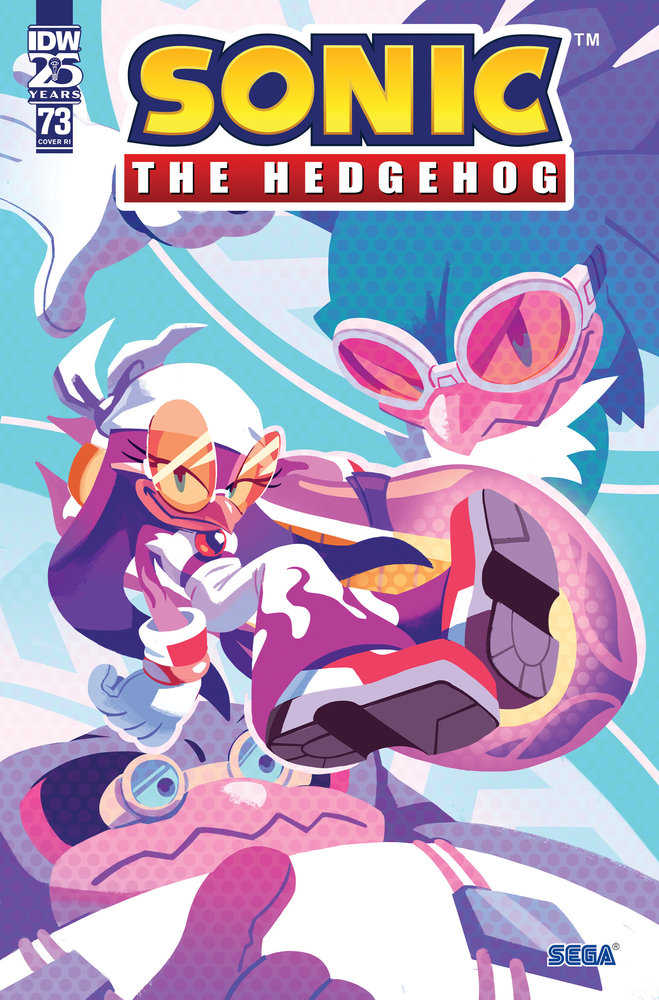 Sonic The Hedgehog #73 1:10 Variant (Fourdraine) (NM)