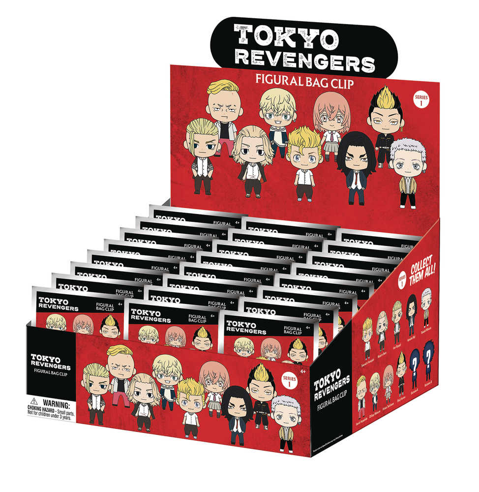Tokyo Revengers S1 3D Foam Blind Bag Clip (1 Surprise Bag)