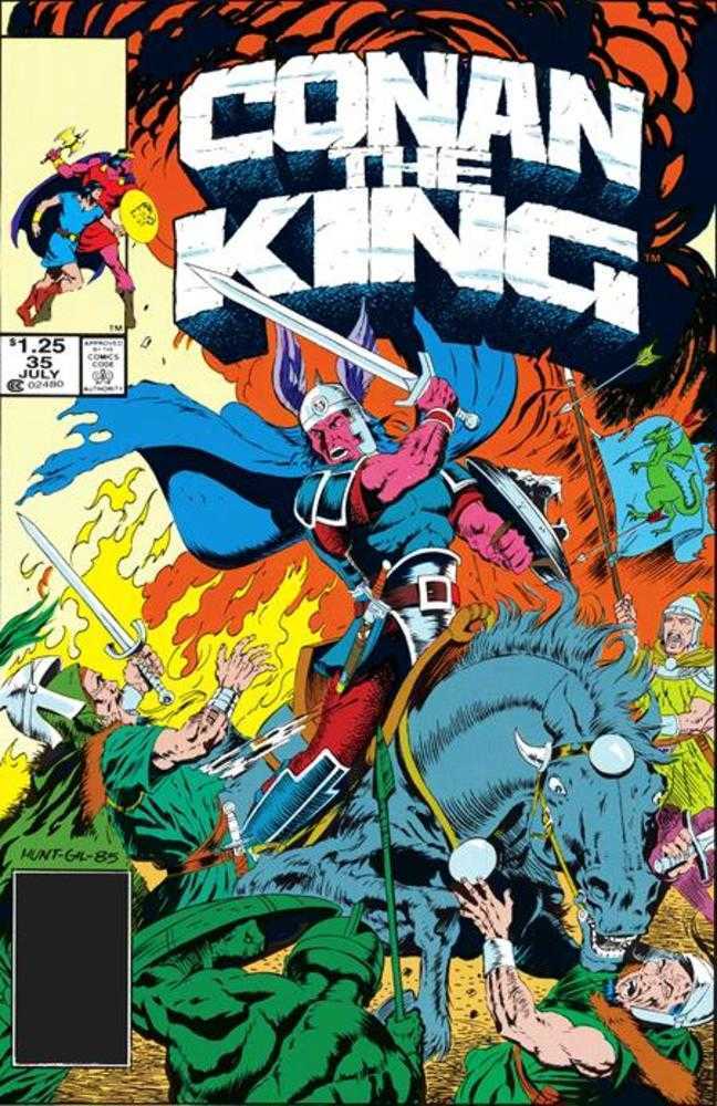 King Conan The Original Comics Omnibus Hardcover Volume 02 Direct Market Edition Judith Hunt Cover (Mature) (NM)