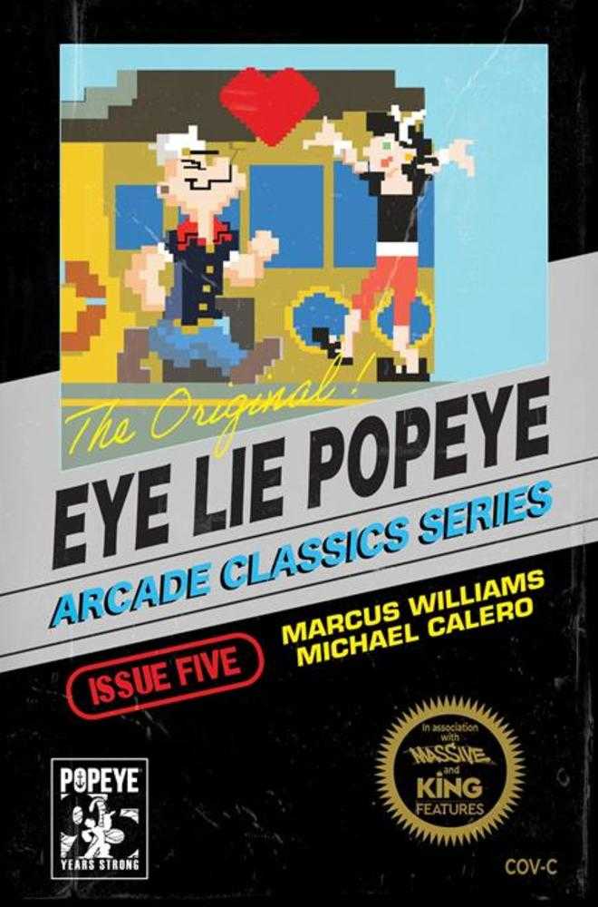 Eye Lie Popeye #5 (Of 5) Cover C Michael Calero Video Game Homage Variant (NM)