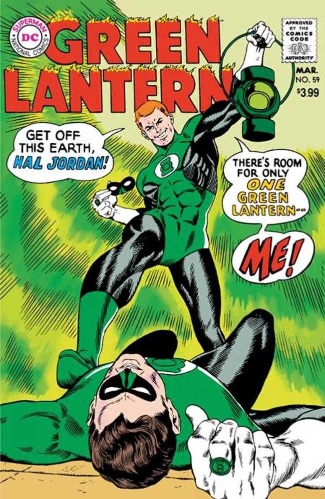 Green Lantern #59 Facsimile Edition Cover A Gil Kane & Murphy Anderson (NM)