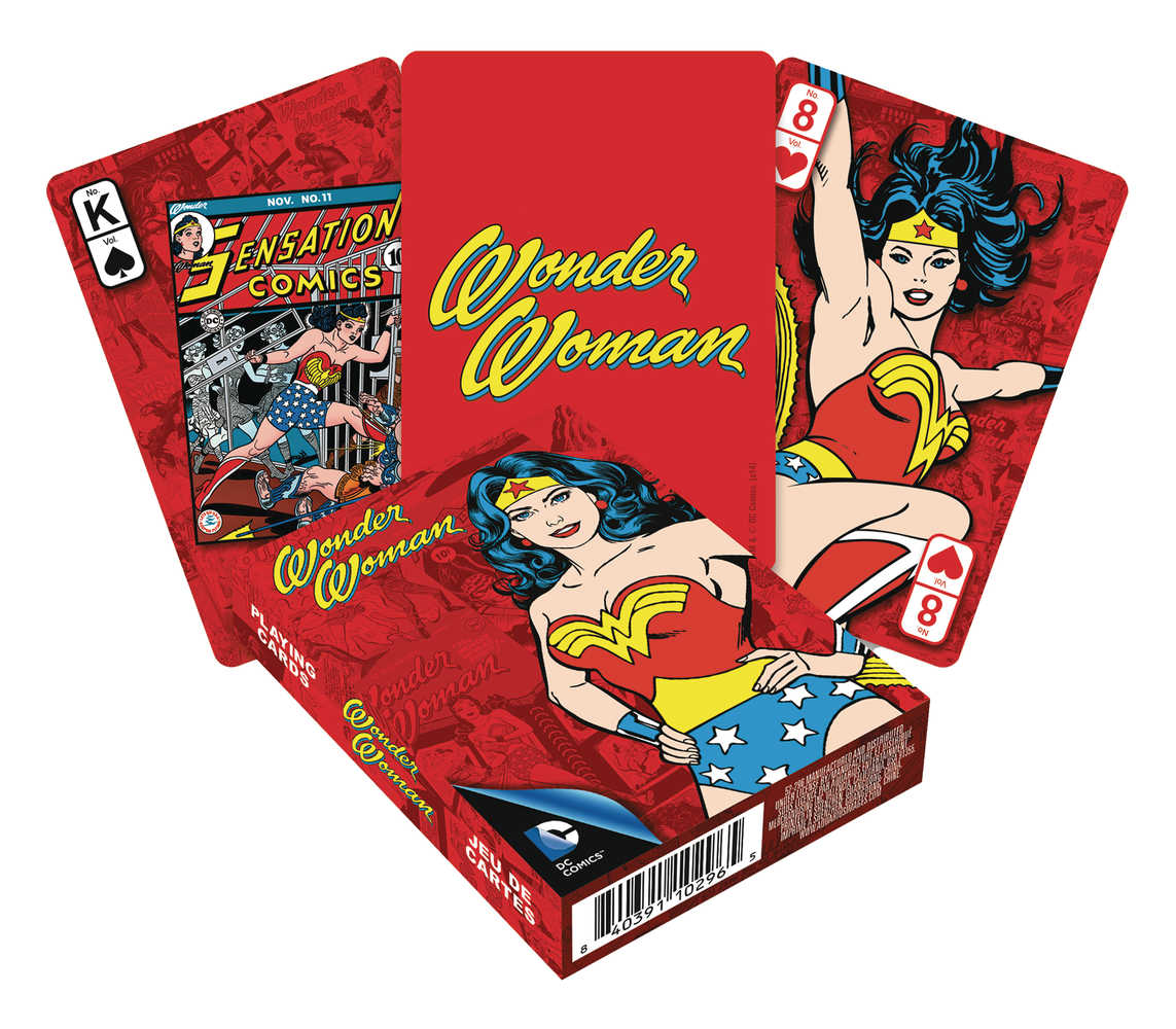 DC Comics Retro Wonder Woman Playing Cards