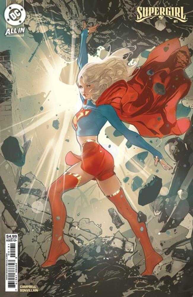 Supergirl #1 Cover C Pablo Villalobos Card Stock Variant (NM)