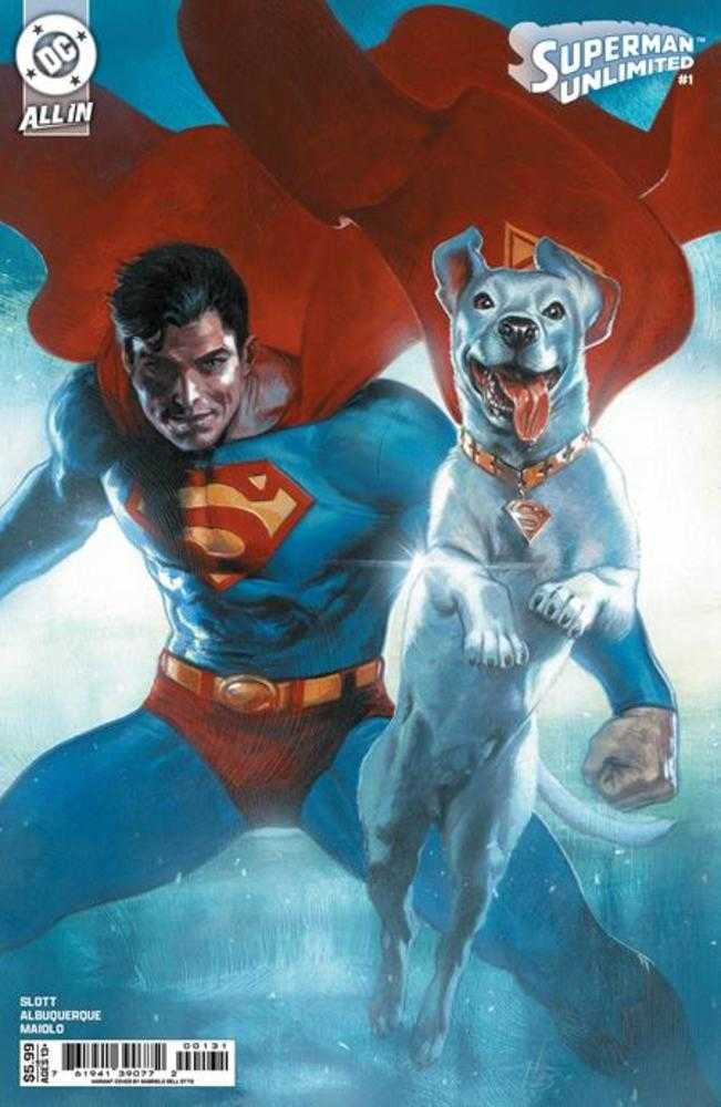 Superman Unlimited #1 Cover C Gabriele Dell Otto Card Stock Variant (NM)