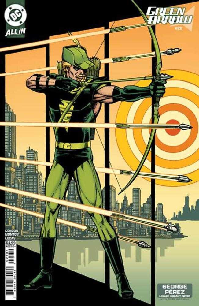 Green Arrow #25 Cover D George Perez Legacy Card Stock Variant (NM)