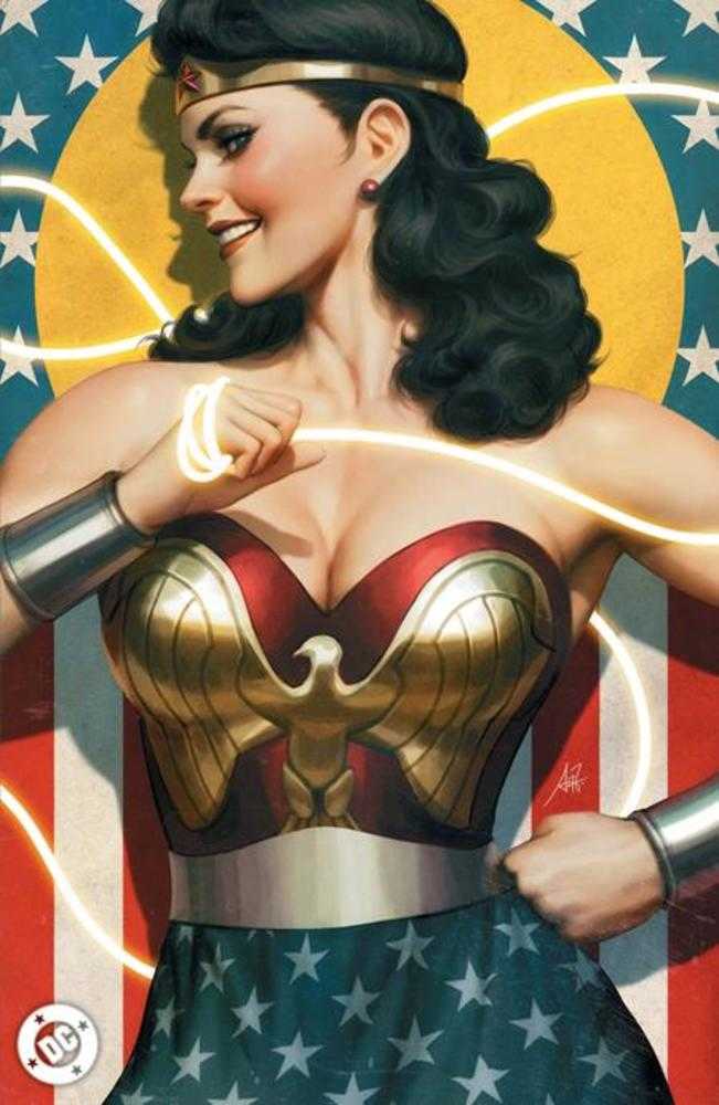 New History Of The DC Universe #1 (Of 4) Cover F Stanley Artgerm Lau Foil Variant (NM)
