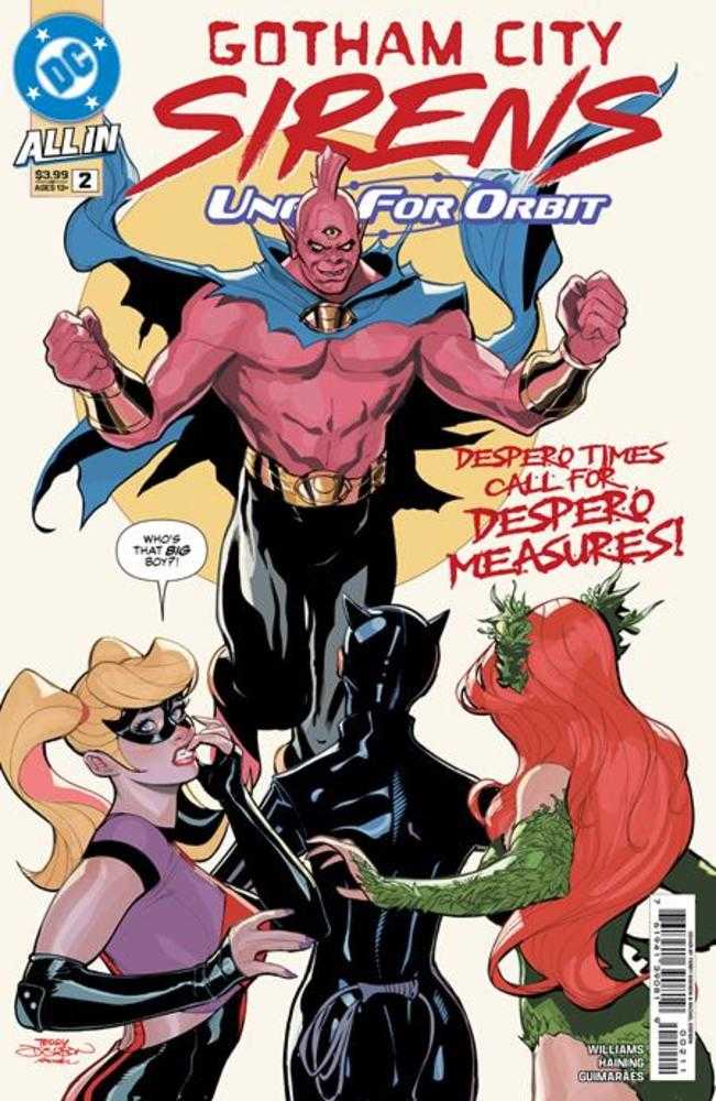 Gotham City Sirens Unfit For Orbit #2 (Of 5) Cover A Terry Dodson & Rachel Dodson (NM)