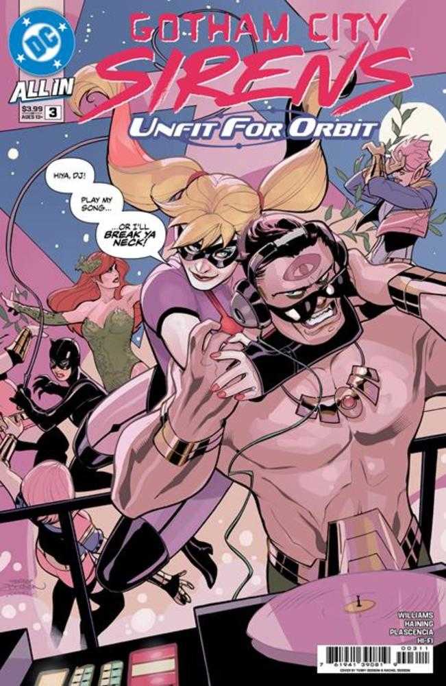 Gotham City Sirens Unfit For Orbit #3 (Of 5) Cover A Terry Dodson & Rachel Dodson (NM)