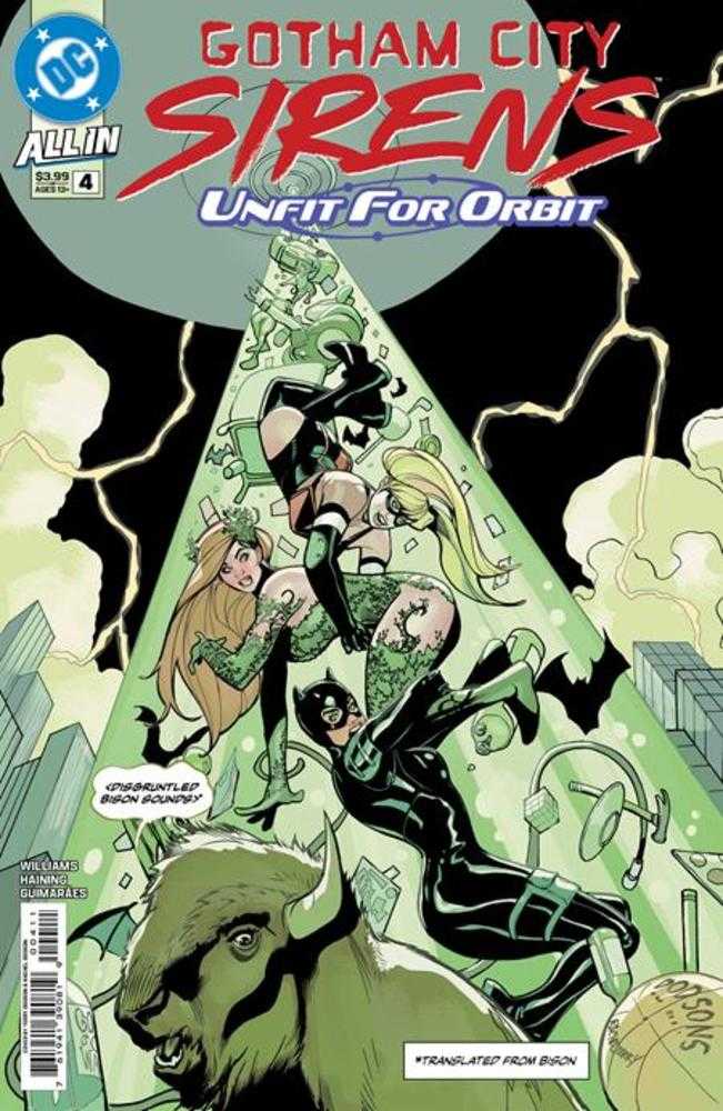 Gotham City Sirens Unfit For Orbit #4 (Of 5) Cover A Terry Dodson & Rachel Dodson (NM)