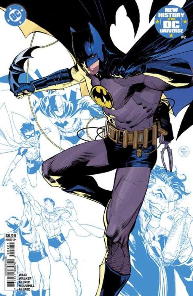 New History Of The DC Universe #2 (Of 4) Cover B Dan Mora Card Stock Variant (NM)