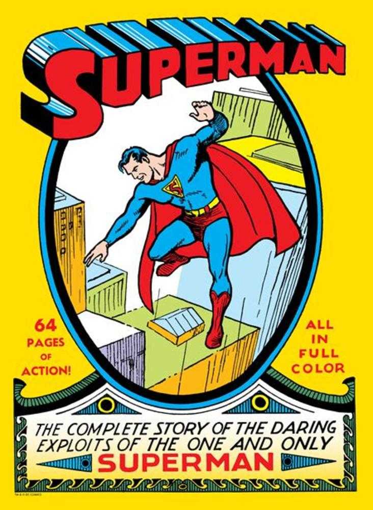 Superman #1 Facsimile Edition Cover B Joe Schuster & Leo O Mealia Foil Variant (NM)