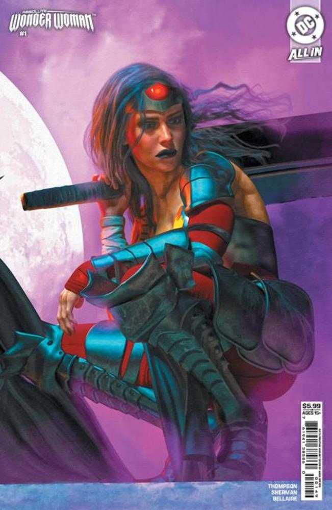 Absolute Wonder Woman #1 6th Print Cover B Mark Spears Connecting Card Stock Variant (NM)