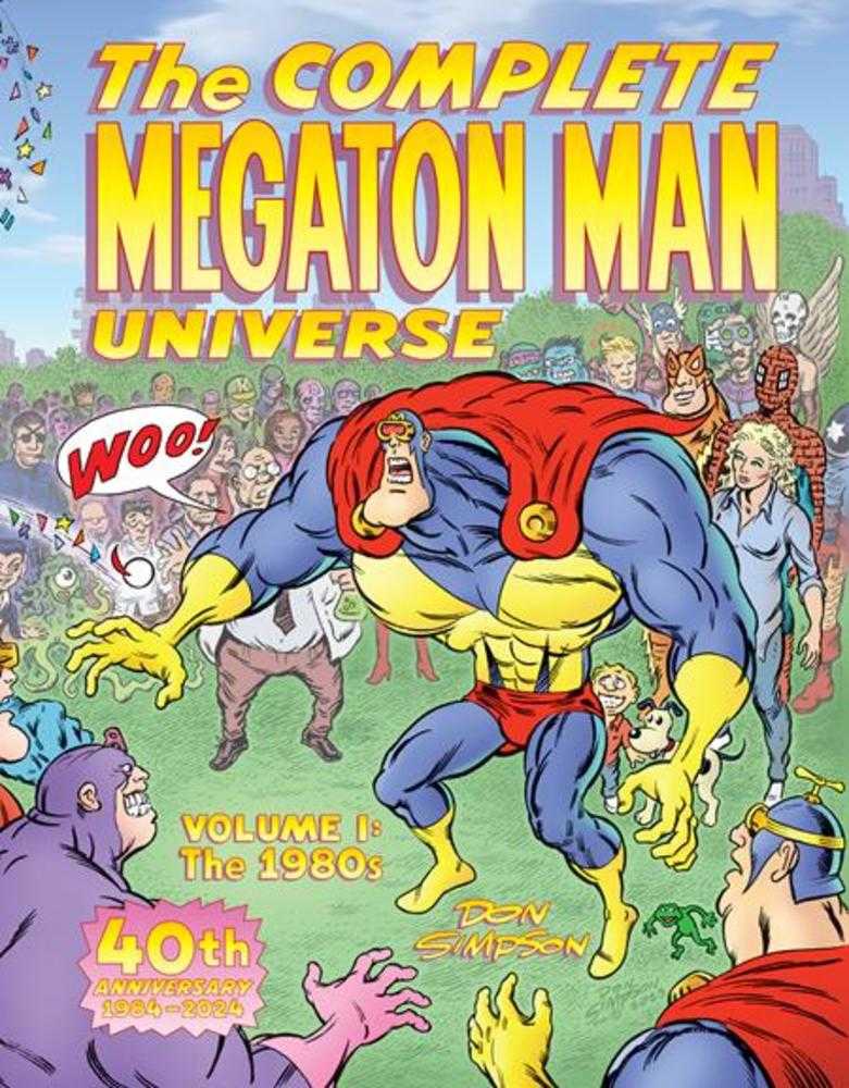 Complete Megaton Man Universe TPB Volume 01 The 1980 S (Mature) (NM)