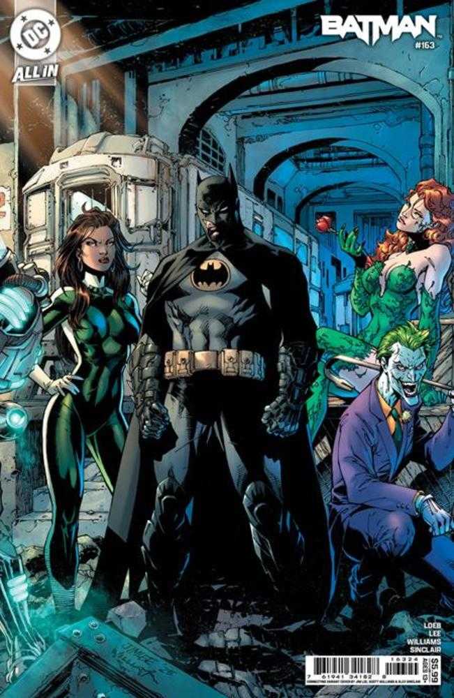 Batman #163 Cover B Jim Lee & Scott Williams Batman Connecting Middle Card Stock Variant (NM)