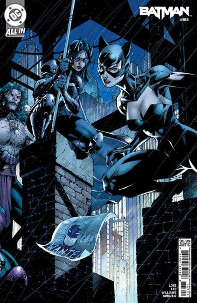 Batman #163 Cover H Jim Lee & Scott Williams Hush Connecting Right Card Stock Variant (NM)
