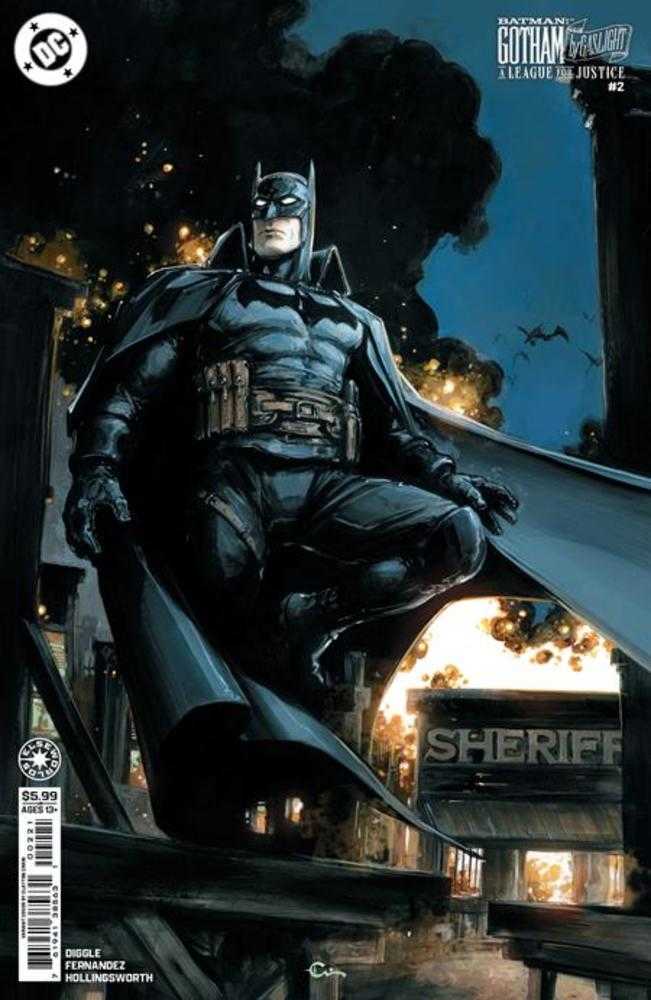 Batman Gotham By Gaslight A League For Justice #2 (Of 6) Cover B Clayton Crain Card Stock Variant (NM)