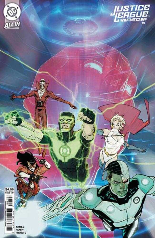Justice League Red #1 (Of 6) Cover B Carmine Di Giandomenico Card Stock Variant (NM)