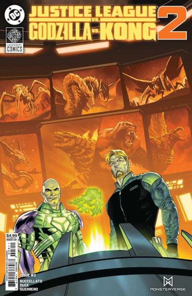 Justice League vs Godzilla vs Kong 2 #3 (Of 7) Cover A Christian Duce (NM)