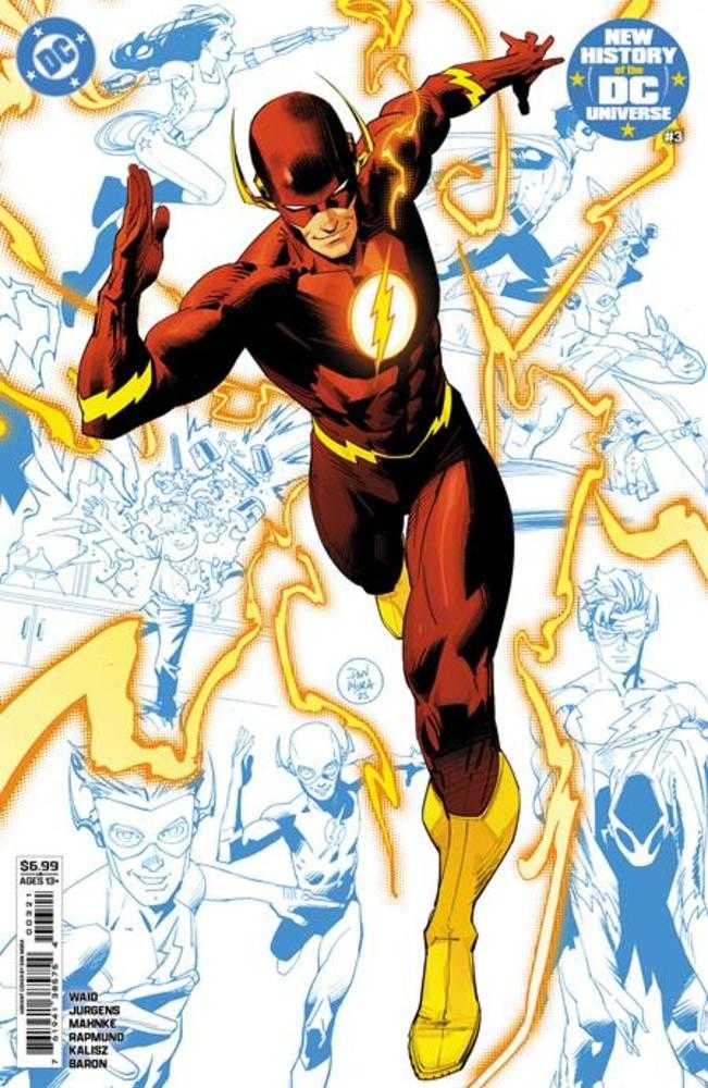 New History Of The DC Universe #3 (Of 4) Cover B Dan Mora Card Stock Variant (NM)