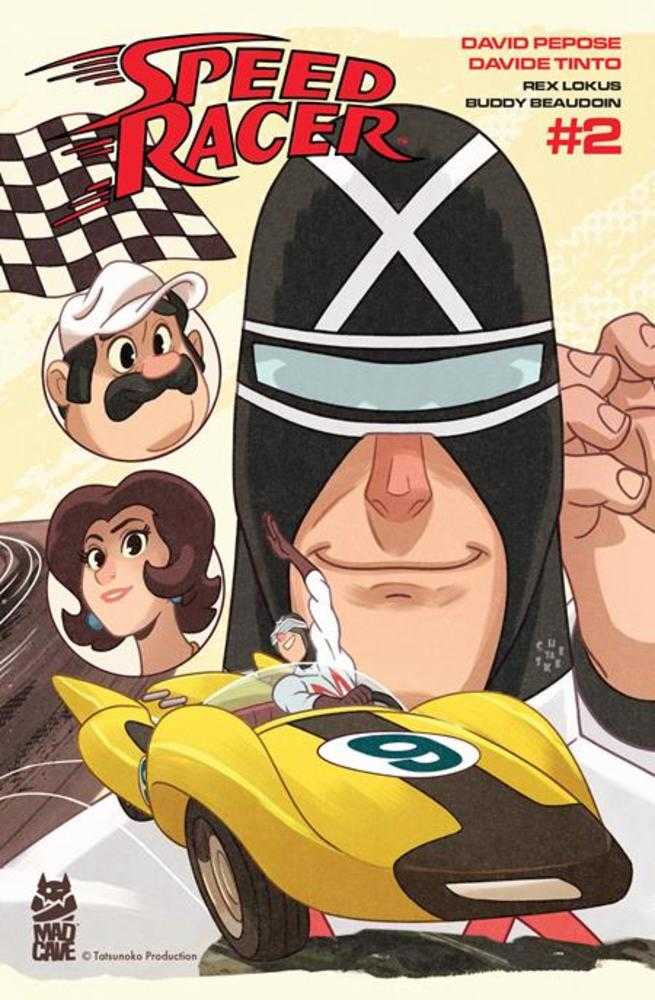 Speed Racer #2 Cover B Sean Galloway Retro Manga Variant (NM)